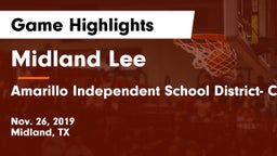 Midland Lee  vs Amarillo Independent School District- Caprock  Game Highlights - Nov. 26, 2019