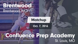 Matchup: Brentwood High vs. Confluence Prep Academy  2016