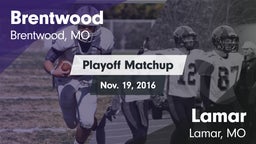 Matchup: Brentwood High vs. Lamar  2016