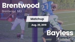 Matchup: Brentwood High vs. Bayless  2018