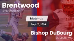 Matchup: Brentwood High vs. Bishop DuBourg  2020