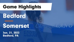 Bedford  vs Somerset Game Highlights - Jan. 21, 2022