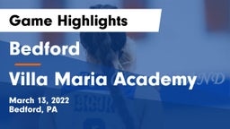 Bedford  vs Villa Maria Academy Game Highlights - March 13, 2022