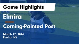 Elmira  vs Corning-Painted Post  Game Highlights - March 27, 2024