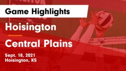 Hoisington  vs Central Plains  Game Highlights - Sept. 18, 2021