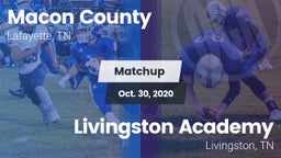 Matchup: Macon County High vs. Livingston Academy 2020