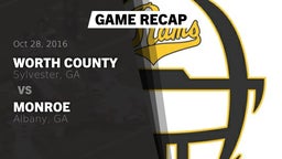 Recap: Worth County  vs. Monroe  2016