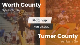 Matchup: Worth County High vs. Turner County  2017
