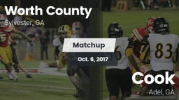 Matchup: Worth County High vs. Cook  2017
