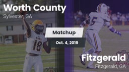 Matchup: Worth County High vs. Fitzgerald  2019