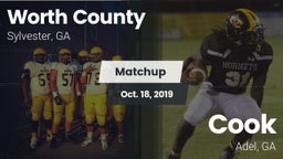 Matchup: Worth County High vs. Cook  2019