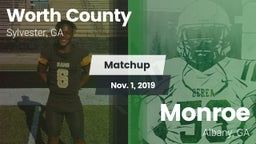Matchup: Worth County High vs. Monroe  2019
