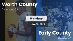 Matchup: Worth County High vs. Early County  2020