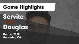 Servite vs Douglas  Game Highlights - Dec. 6, 2018