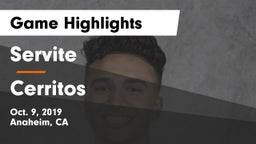 Servite vs Cerritos Game Highlights - Oct. 9, 2019