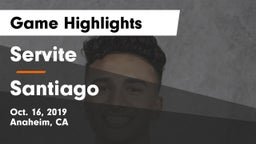 Servite vs Santiago Game Highlights - Oct. 16, 2019