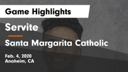 Servite vs Santa Margarita Catholic  Game Highlights - Feb. 4, 2020