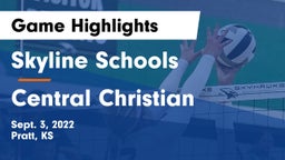 Skyline Schools vs Central Christian  Game Highlights - Sept. 3, 2022