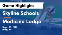 Skyline Schools vs Medicine Lodge Game Highlights - Sept. 13, 2022