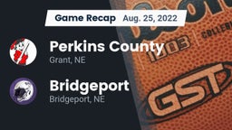 Recap: Perkins County  vs. Bridgeport  2022