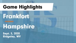 Frankfort  vs Hampshire  Game Highlights - Sept. 3, 2020