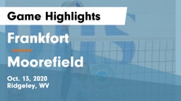 Frankfort  vs Moorefield Game Highlights - Oct. 13, 2020