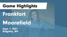 Frankfort  vs Moorefield Game Highlights - Sept. 7, 2021