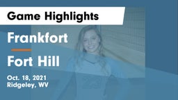 Frankfort  vs Fort Hill Game Highlights - Oct. 18, 2021