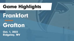 Frankfort  vs Grafton Game Highlights - Oct. 1, 2022