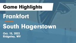 Frankfort  vs South Hagerstown Game Highlights - Oct. 15, 2022
