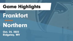 Frankfort  vs Northern Game Highlights - Oct. 24, 2022