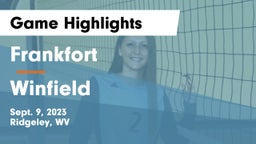 Frankfort  vs Winfield Game Highlights - Sept. 9, 2023