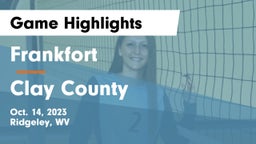 Frankfort  vs Clay County  Game Highlights - Oct. 14, 2023