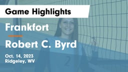 Frankfort  vs Robert C. Byrd  Game Highlights - Oct. 14, 2023