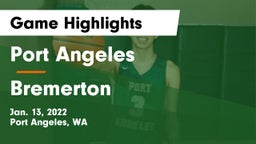 Port Angeles  vs Bremerton  Game Highlights - Jan. 13, 2022