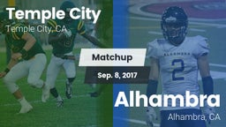 Matchup: Temple City High vs. Alhambra  2017