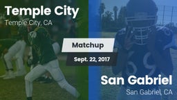 Matchup: Temple City High vs. San Gabriel  2017