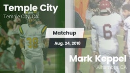 Matchup: Temple City High vs. Mark Keppel  2018