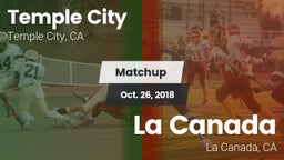 Matchup: Temple City High vs. La Canada  2018