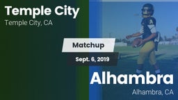 Matchup: Temple City High vs. Alhambra  2019
