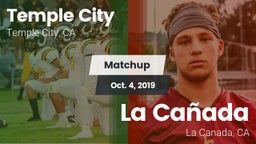 Matchup: Temple City High vs. La Cañada  2019