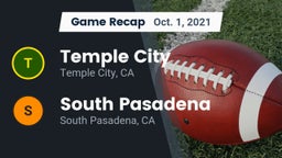 Recap: Temple City  vs. South Pasadena  2021