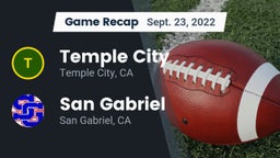 Recap: Temple City  vs. San Gabriel  2022