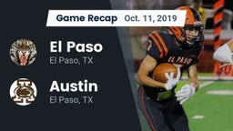 Recap: El Paso  vs. Austin  2019