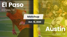 Matchup: El Paso  vs. Austin  2020