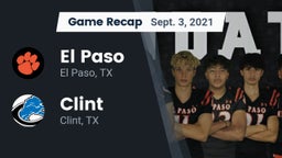 Recap: El Paso  vs. Clint  2021