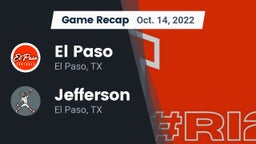Recap: El Paso  vs. Jefferson  2022