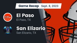Recap: El Paso  vs. San Elizario  2023