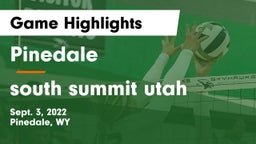 Pinedale  vs south summit utah Game Highlights - Sept. 3, 2022