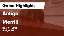 Antigo  vs Merrill  Game Highlights - Dec. 14, 2021